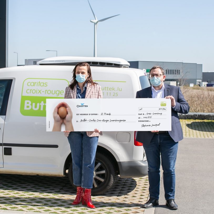 Cocottes récolte plus de 12 000 œufs pour BUTTEK
