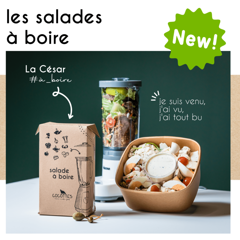 La salade à boire débarque chez COCOTTES !