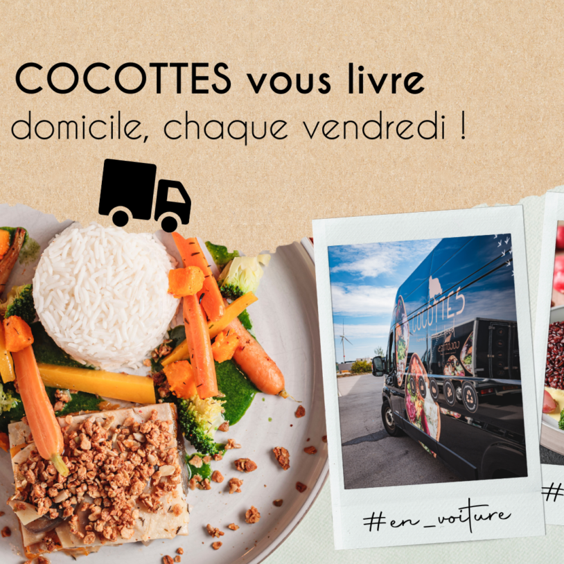 COCOTTES vous livre chaque vendredi !