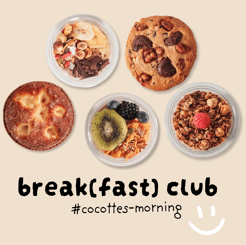 Le break(fast) club, des nouveautés à l’heure du petit déjeuner